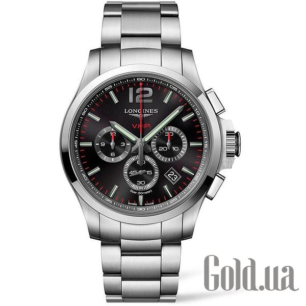 

Швейцарские часы Longines, Мужские часы Conquest Chronograph L3.727.4.56.6