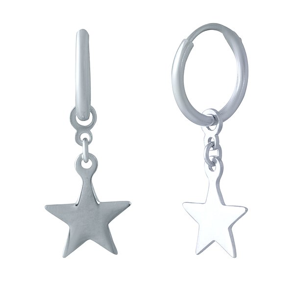 Срібні сережки