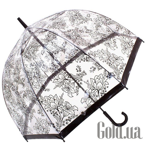 

Зонт Fulton, Черный;прозрачный, Зонт FULL042-Stencil-Floral