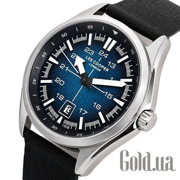 Lee Cooper Мужские часы Flight Extra Leather 3902 bt3902 – изображение 2