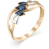 Женское золотое кольцо с сапфирами, 1605593