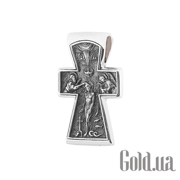 

Кулон-крестик Украина, Серебряный кулон
