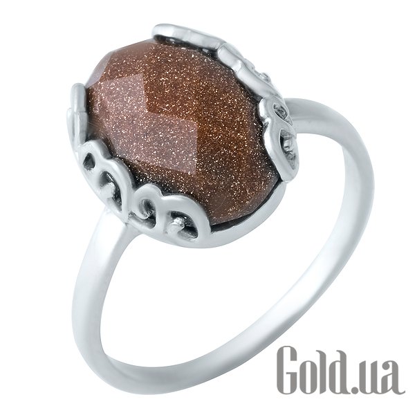 

Женские кольца Fresh Jewelry, Женское серебряное кольцо с авантюрином, 17.5