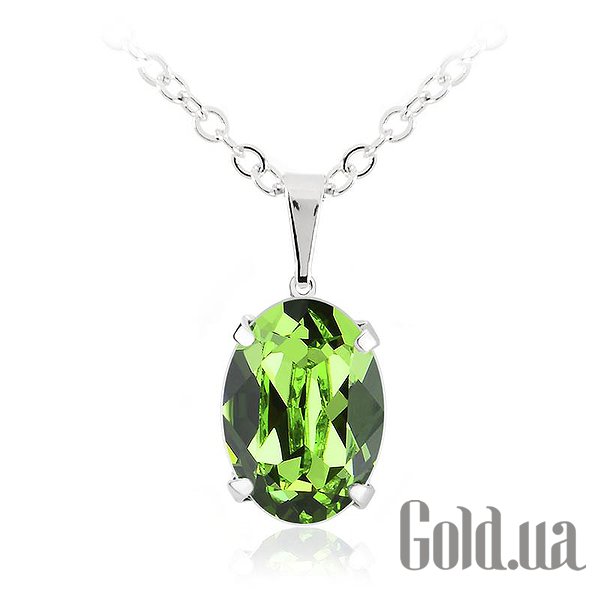 

Женские колье и кулоны Kobi, Стальной, Кулон с цепочкой с кристаллом Swarovski