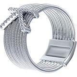 Женское серебряное кольцо с куб. циркониями, 1676505