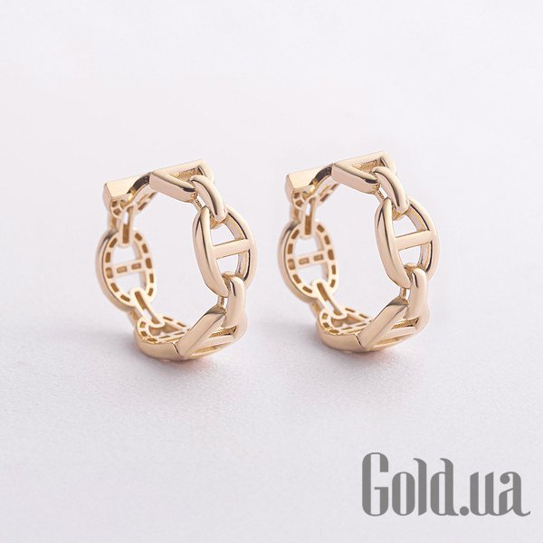 

Серьги-кольца Украина, Золотые серьги