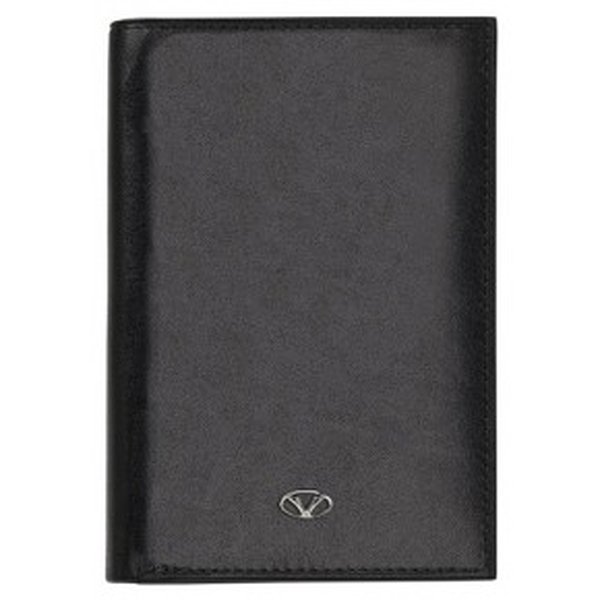 Visconti Vertical Wallet 6CC-Black  986NN0111