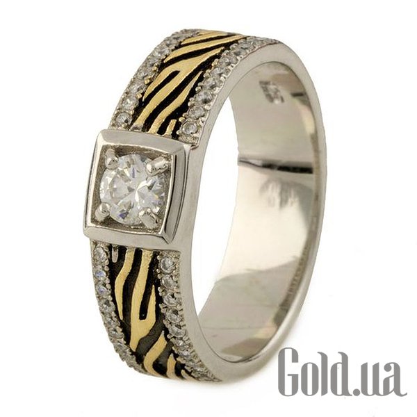 

Кольцо Fresh Jewelry, Серебряное кольцо с куб. циркониями, 16.5