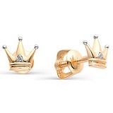 Золоті сережки з діамантами, 1553626