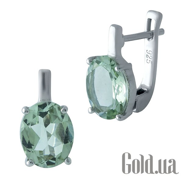 

Серьги Fresh Jewelry, Серебряные серьги с аметистами