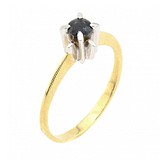 Женское золотое кольцо с сапфиром, 1724890