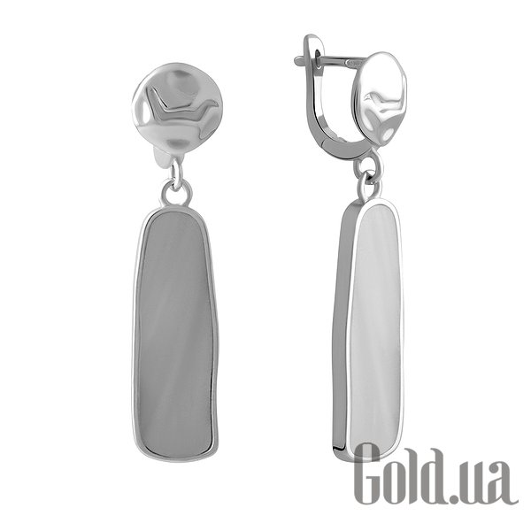 

Серьги с подвесками Fresh Jewelry, Серебряные серьги с перламутром