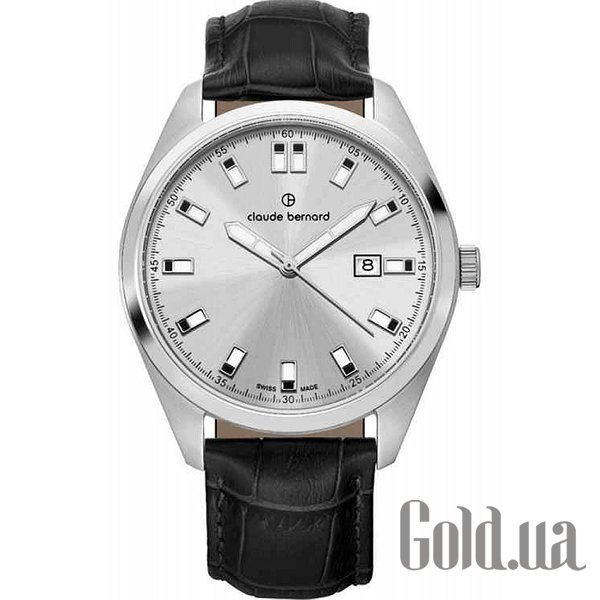 Купить Claude Bernard Мужские часы Classic ST50 Date 53019 3CN AIN