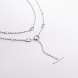 Срібне кольє