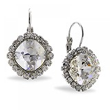 Сережки з кристалами Swarovski, 823002