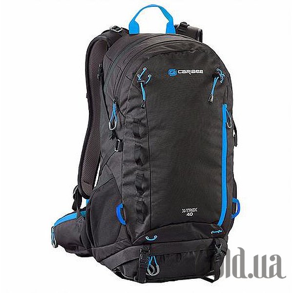 

Рюкзак Caribee, Черный, Рюкзак X-Trek 40 Black/Ice Blue
