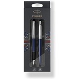 Parker Набор шариковая и перьевая ручка Jotter 17 Royal Blue CT FP+BP, 1746395