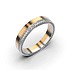 Золотое обручальное кольцо с бриллиантами - фото 4