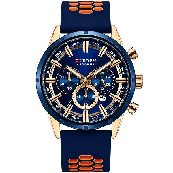 Curren Мужские часы Wild Lava Blue 3909 bt3909