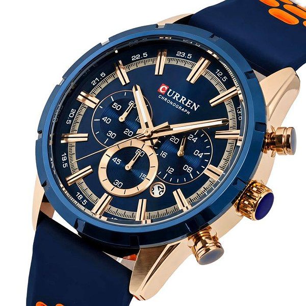 Curren Мужские часы Wild Lava Blue 3909 bt3909 – изображение 2