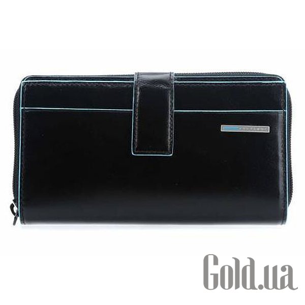 

Бумажник Piquadro, Черный, Портмоне Blue Square PD1354B2R_N