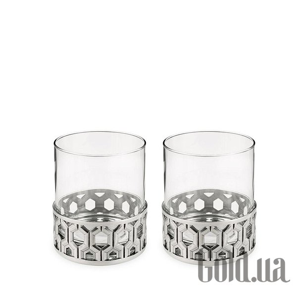 

Сервиз/набор Royal Selangor, Набор стаканов для виски 2 шт. Hexagon 012444R/2W