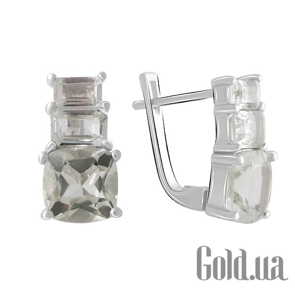 

Серьги Fresh Jewelry, Серебряные серьги с аметистами