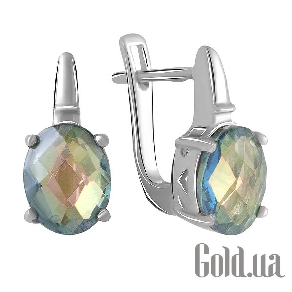 

Серьги Fresh Jewelry, Серебряные серьги с топазами