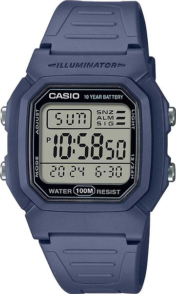 Casio Чоловічий годинник W-800H-2AVES