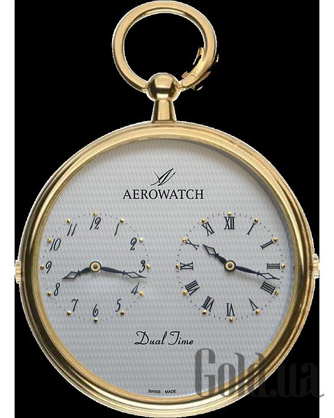 

Карманные часы Aerowatch, Карманные часы Lepines Quartz Dual-Time 05826JA02