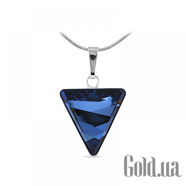 

Женские колье и кулоны Kobi, Стальной, Кулон с цепочкой с кристаллом Swarovski