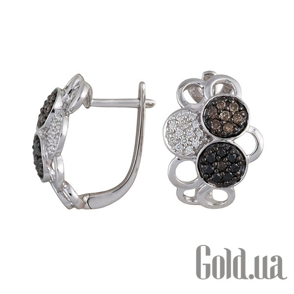 

Серьги Lurie Jewelry, Золотые серьги с бриллиантами