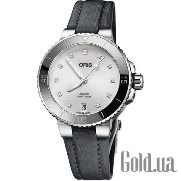 

Швейцарские часы Oris, Женские часы Aquis Date Diamonds 733.7731.4191TS