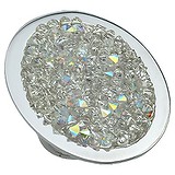 Женское серебряное кольцо с кристаллами Swarovski, 1620701