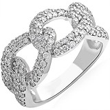 Женское золотое кольцо с бриллиантами, 1668061