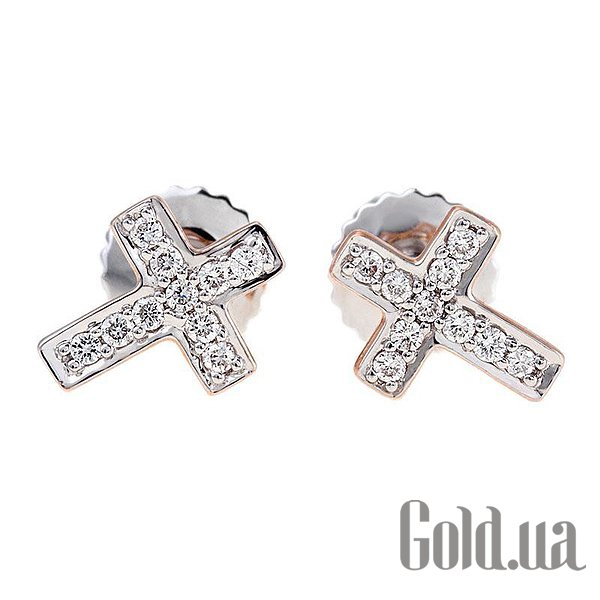 

Серьги-гвоздики Украина, Золотые серьги с бриллиантами