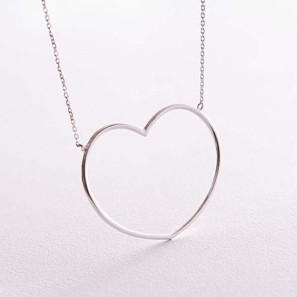 Серебряное колье