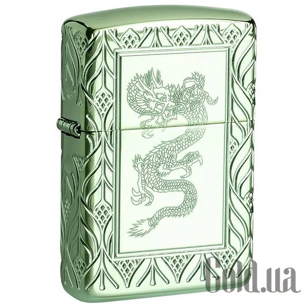 

Зажигалка Zippo, Зажигалка Armor HP Green Elegant Dragon 49054