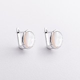 Серебряные серьги с перламтуром, 1797341