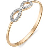 Женское золотое кольцо с бриллиантами, 1553630