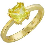 Женское золотое кольцо с цитрином, 1604830
