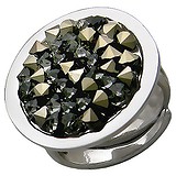 Женское серебряное кольцо с кристаллами Swarovski, 1620702