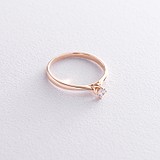 Золотое кольцо с бриллиантом, 1742558