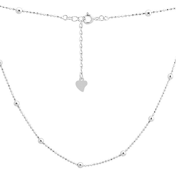 Серебряное колье