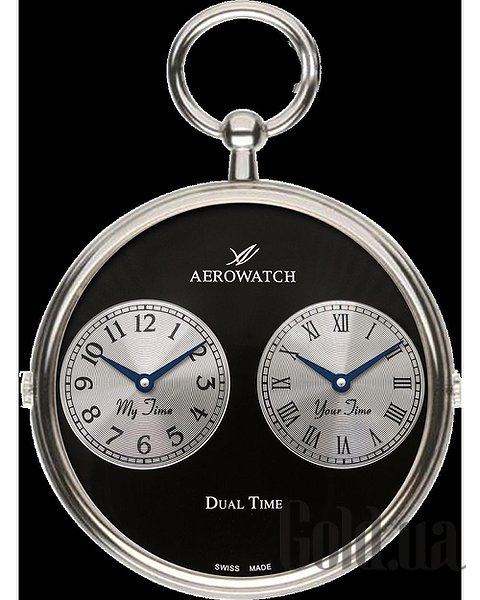 

Карманные часы Aerowatch, Карманные часы Lepines Quartz Dual-Time 05826PD03