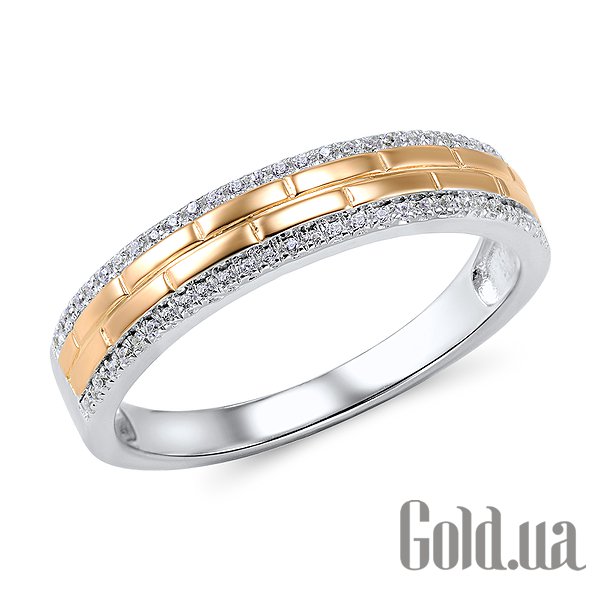 

Обручальное кольцо Lurie Jewelry, Золотое обручальное кольцо с бриллиантами, 16.5