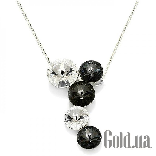 

Женские колье и кулоны Spark, Стальной, Кулон с цепочкой с кристаллами Swarovski
