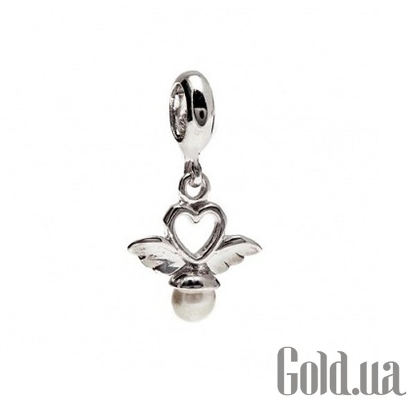 

Наборная подвеска Lurie Jewelry, Серебряная наборная подвеска c искусств. жемчугом