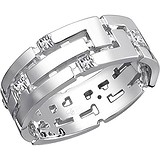 Женское серебряное кольцо с кристаллами Swarovski, 1675999