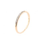 Золотое обручальное кольцо с бриллиантами, 1699551